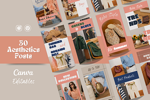 Instagram & Pinterest Canva Template