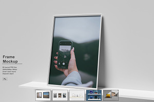 Freme mockup, a Print Template by safrizalstudio