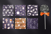 Halloween seamless patterns, a Pattern Graphic by Yuliya Art (Thumbnail 7 of 10)