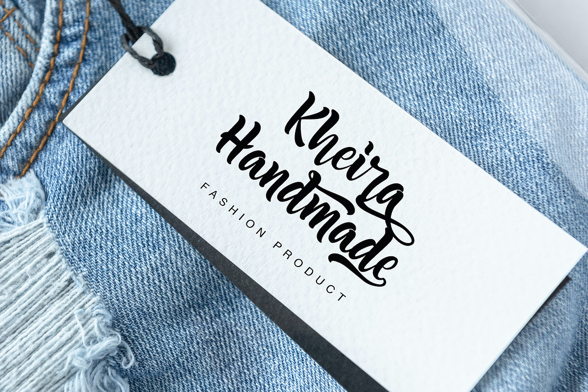 Fariste Qlark - Handwritten Font, a Script Font by StringLabs (Photo 3 of 10)