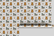 Children’s Baby Animal Patterns SVG, a Pattern Graphic by one-touch (Thumbnail 14 of 14)