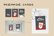 Cartoon Christmas animals and Santa, an Animal Illustration by essskina (Thumbnail 4 of 11)