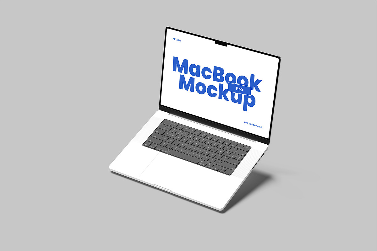 MacBook Pro Mockup, a Mac Mockup by Graphiculon (Photo 8 of 11)