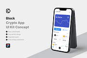 Block - Crypto App UI Kit, an UI Kit Template by iDoodle Studio (Thumbnail 1 of 4)