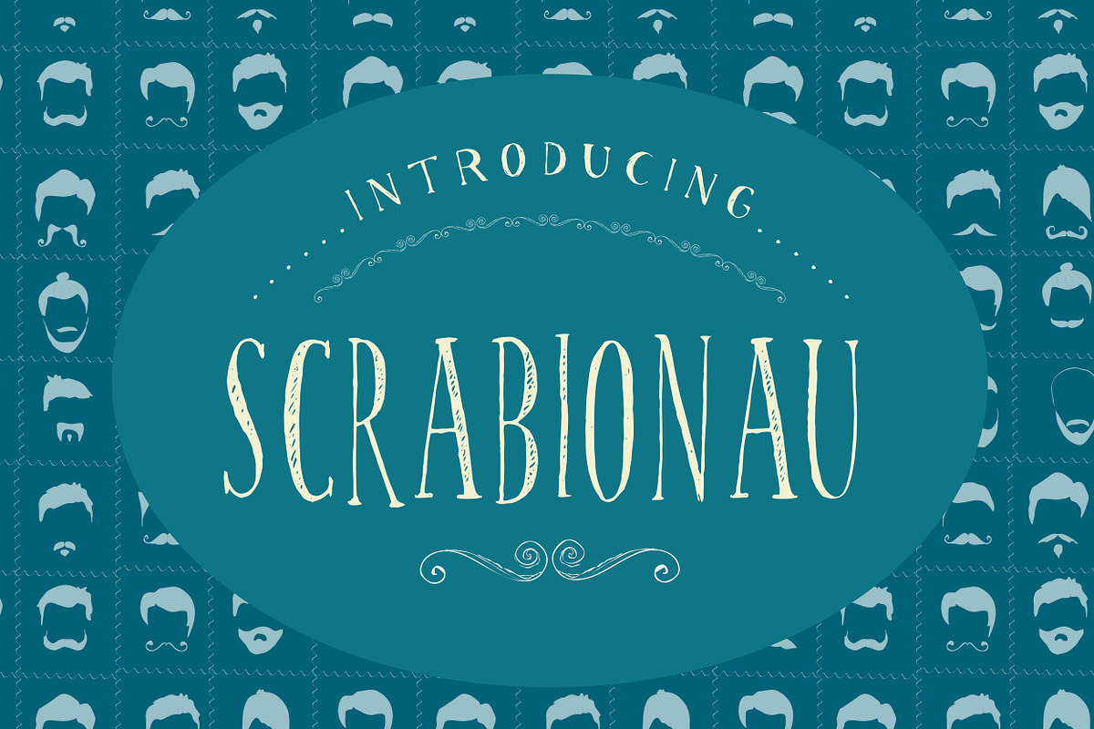 Scrabionau Font preview 2