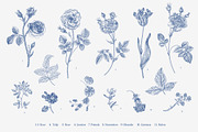 The Tree of Life. Blue and white, a Decorative Illustration by olga.korneeva (Thumbnail 3 of 12)