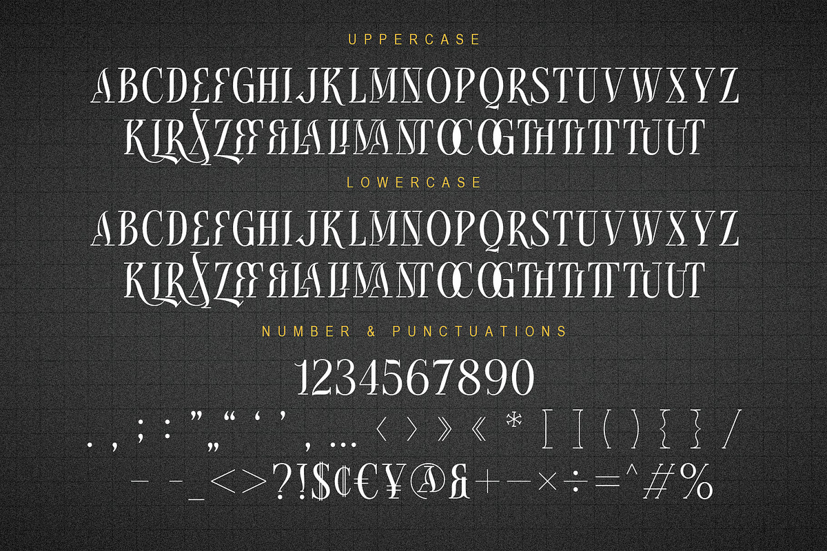 Roxante - Modern Serif Font, a Serif Font by Almeera Std (Photo 5 of 6)