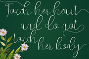 Mayda, a Script Font by Jhoen (Thumbnail 2 of 6)