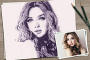 Sketch Art, an Action Add-On by g design (Thumbnail 7 of 12)