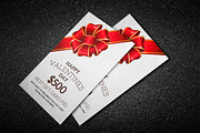 Valentines Day Gift Cards, a Card Template by graphicforest (Thumbnail 4 of 5)