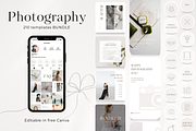 210 Photography Social Media BUNDLE, a Social Media Template by PatternLab. (Thumbnail 1 of 10)