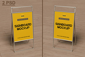 Signboard Mockup