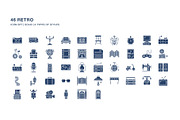 70s and 80s Retro style icon set, an Icon by Icongeek26 (Thumbnail 2 of 4)
