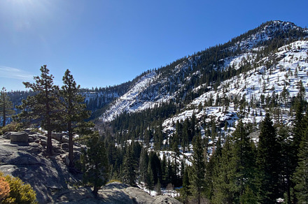 Photo of Phipps Peak in the Sierra Nevada West of Emerald Bay and Lake Tahoe Ca, a Nature Photo by patrimonio