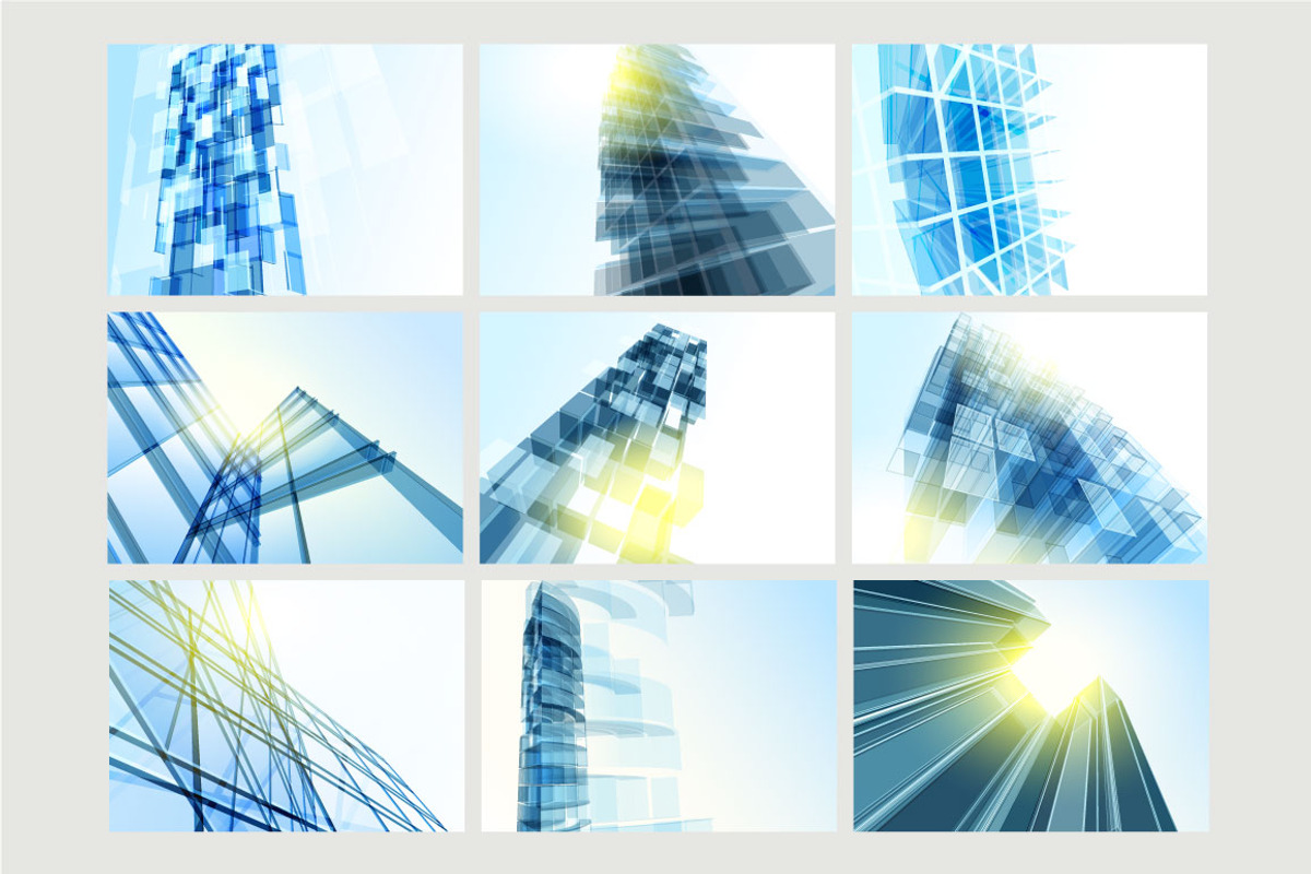 Abstract building of lines, an Object Graphic by Ruliz