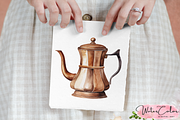 The Coffee Shop Collection Clipart, a Food Illustration by Watercolor Digital (Thumbnail 8 of 9)