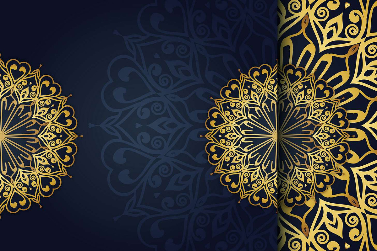 560+ Mandala Design Mega Collection, a Decorative Illustration by NJ Himel (Photo 122 of 289)