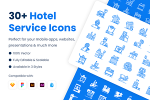 Hotel Service Icons