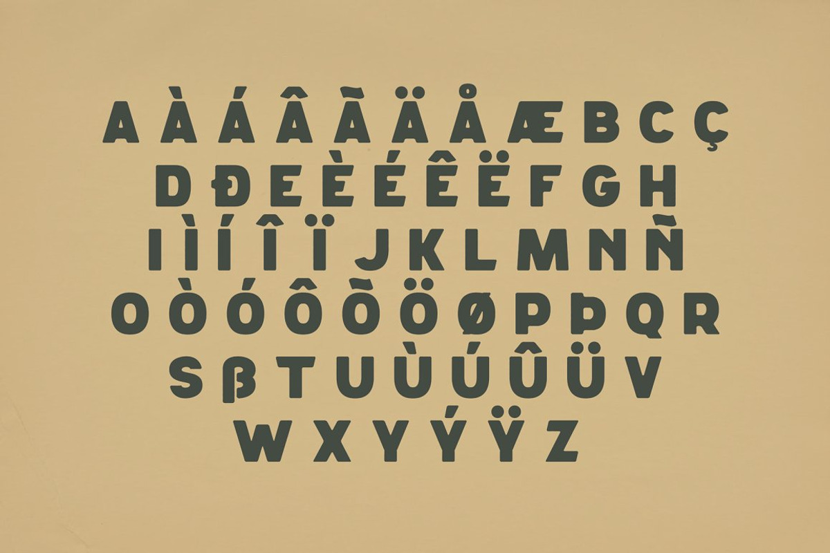 Mosley - Headline Font preview 2