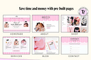 Pink Wix Studio Template, a Wix Template by Template Twist Shop (Thumbnail 6 of 10)