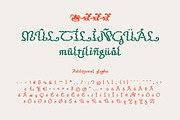 Tolkien's Christmas Letters fonts, a Script Font by kaer_shop (Thumbnail 7 of 10)