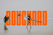 Bouchard Font, a Sans Serif Font by Foxtype (Thumbnail 1 of 7)