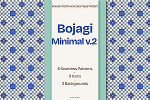 Korean Patchwork Pattern- Bojagi v2