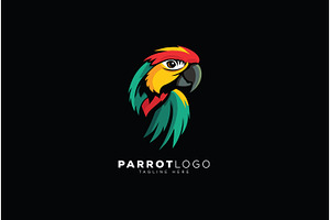 Parrot Logo, a Branding & Logo Template by Xoovion
