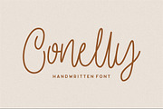 Conelly - Handwritten Font, a Script Font by Good Java Studio (Thumbnail 1 of 8)