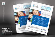 Support Group Flyer Templates, a Flyer Template by kinzi21 (Thumbnail 2 of 4)
