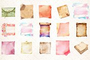 Paper Note Boho Clipart Sticky Paper, an Illustration by DreamCafeArt (Thumbnail 3 of 5)