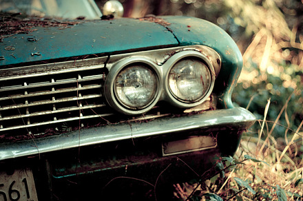 Abandoned truck containing vintage, old, and truck preview 6