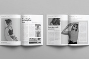 Modern Magazine Template, a Magazine Template by E-Type (Thumbnail 3 of 7)