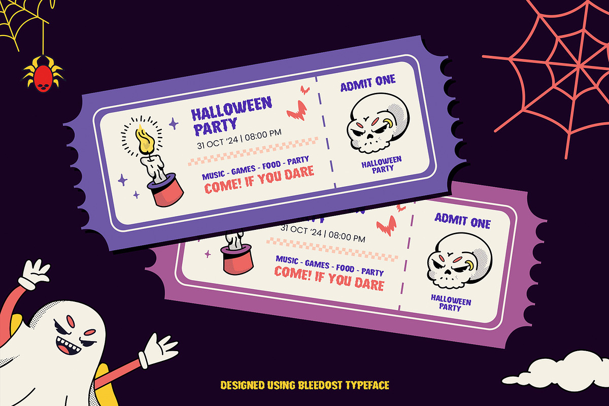 Bleedost – Halloween Display, a Sans Serif Font by Tiptop Graphic (Photo 8 of 10)