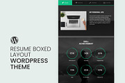 Resume Boxed – CV WordPress Theme, a WordPress Template by Pixflow (Thumbnail 2 of 10)