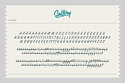 Saltery Brush Font, a Script Font by Panatype™ Studio (Thumbnail 4 of 10)