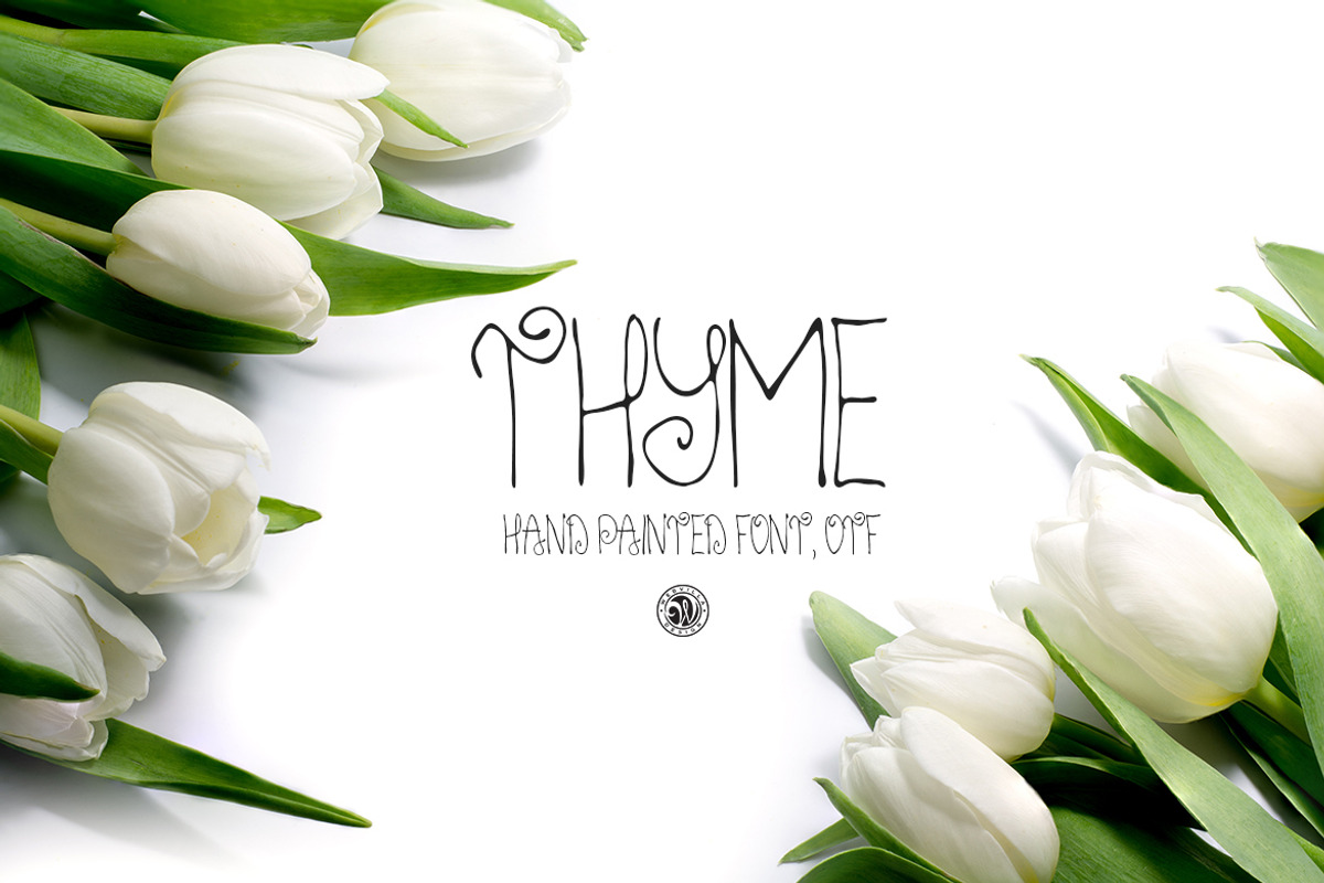 Thyme Font preview 4