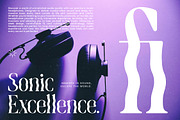Ocean Fluid Experimental Serif, a Serif Font by timelesstype.co (Thumbnail 9 of 20)