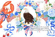 Grandmillennial Independence Day, a Decorative Illustration by TheHappyGiftArt (Thumbnail 15 of 21)
