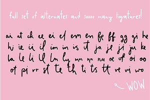 Taconic Handwritten Font