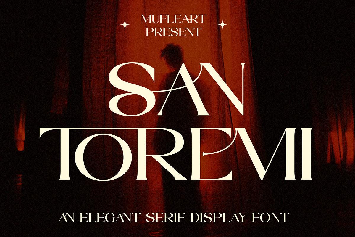 San Toremi || Elegant Display Serif, a Serif Font by Muflieart (Photo 1 of 12)
