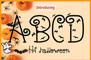 Hi Halloween-PNG fonts, a Handwritten Font by It me digital art (Thumbnail 1 of 6)