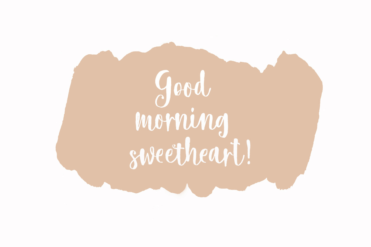 Freshmood brush font, a Script Font by Franstudio (Photo 2 of 7)