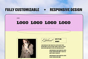 Brandy Sales Page Template Canva, a Landing Page Template by Digital Department (Thumbnail 2 of 6)