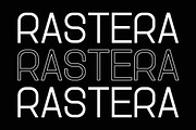 Rastera – Minimalist Sans Serif, a Sans Serif Font by Artiveko (Thumbnail 4 of 8)