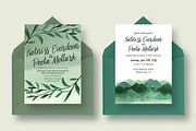 Wild Greenery Wedding Collection, an Invitation Template by Knotted Design (Thumbnail 3 of 9)