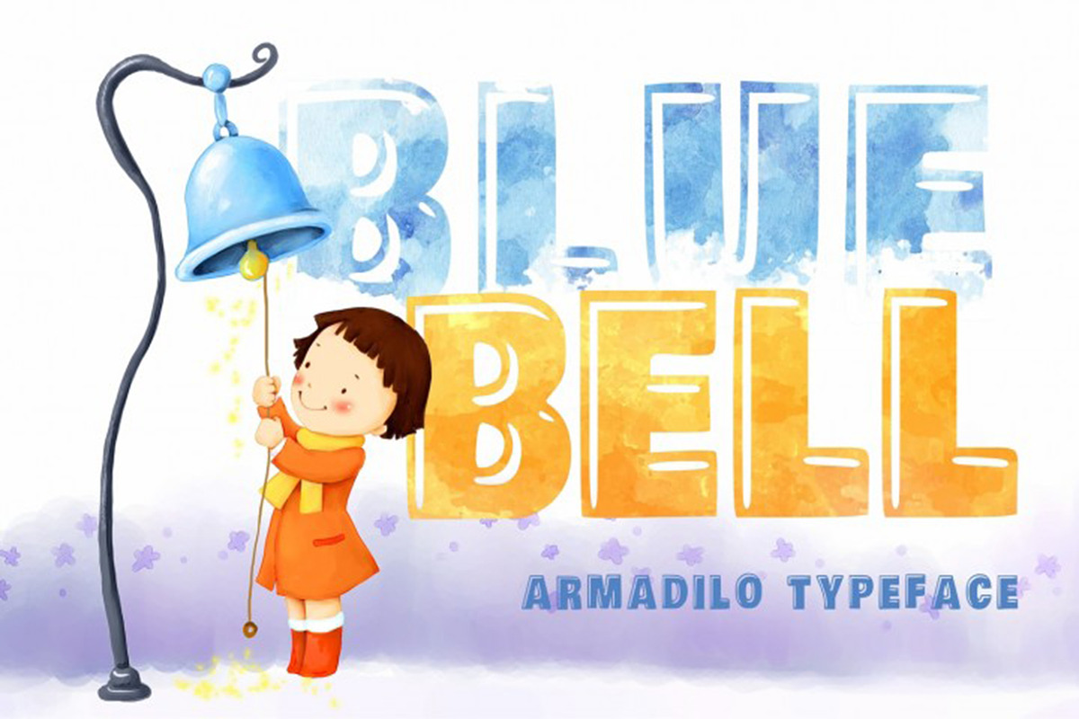 Armadilo font Display typeface preview 3