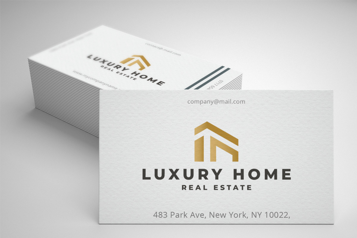 Luxury Gold Home Real Estate Logo, a Branding & Logo Template by Design_Planet (Photo 3 of 3)
