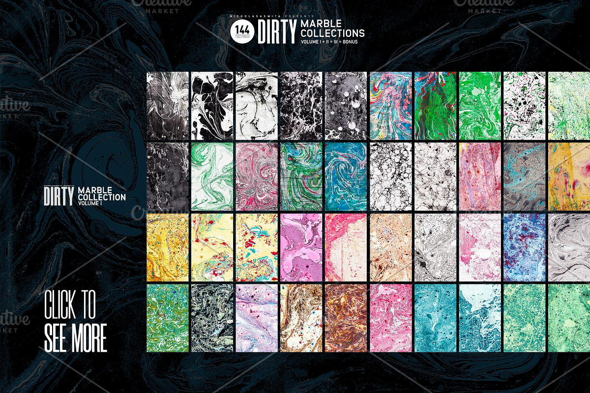 Dirty Marble Texture Full Collection, a Texture Graphic by nicholasasmita (Photo 4 of 12)