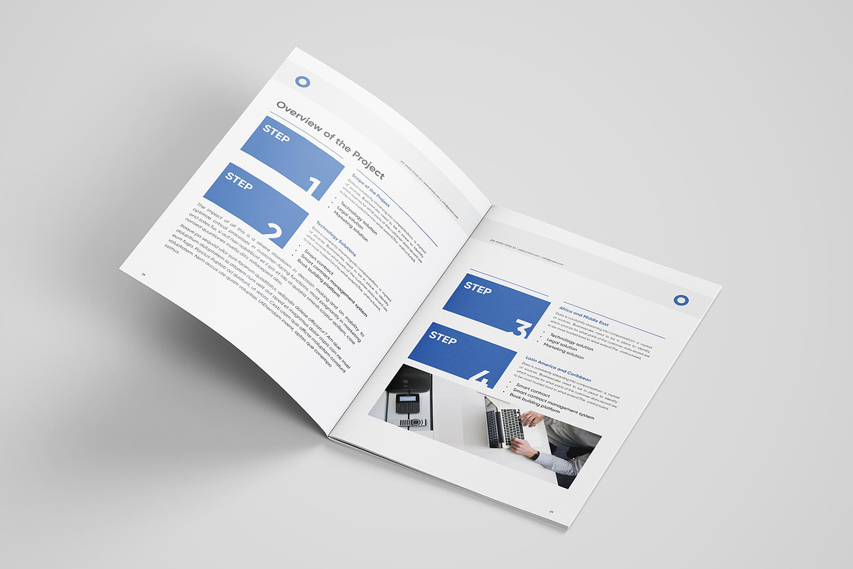 White Paper Template Word, a Brochure Template by azadcsstune (Photo 13 of 13)